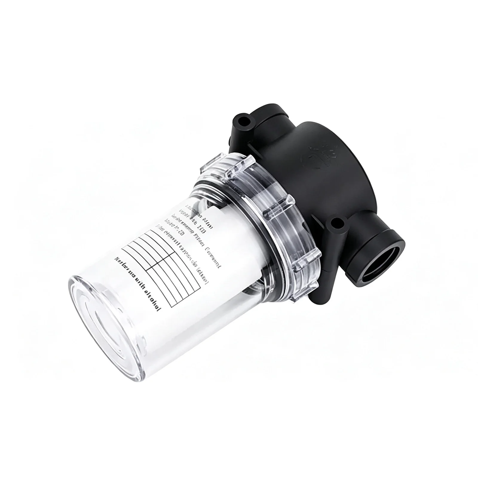 PFA200 Air Vacuum Pipeline Filter High Flow Transparent Filter Cup Resin Filter Cartridge Replaceable