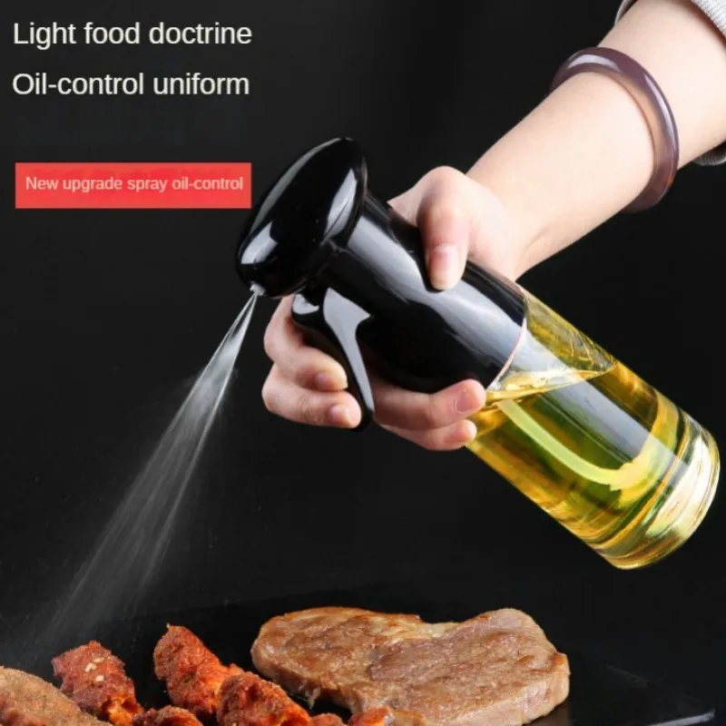 Kitchen Sprinkler Olive Oil Spray Bottle Seasoning Bottle Refillable Squirt Bottle Grill Sprinkler Kitchen Baking Oil Dispenser