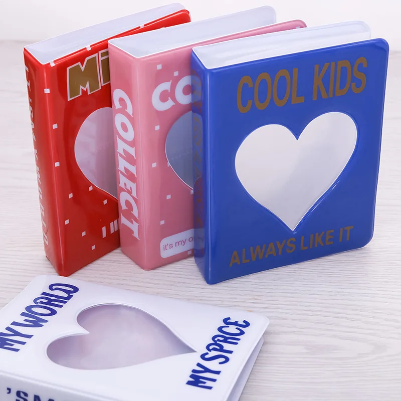 3 inch 64 Pockets Korea INS Storage Book Game Card Postcard Collection Insert Polaroid Album Card Book kpop Photocard Holder