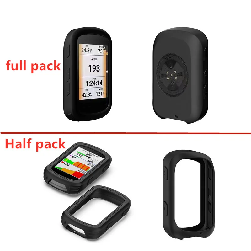 1pc Bicycle GPS Computer Protect Case Cover Silicone For Garmin Edge 840 Removable Close-fitting Screen Protector Bike Accessory