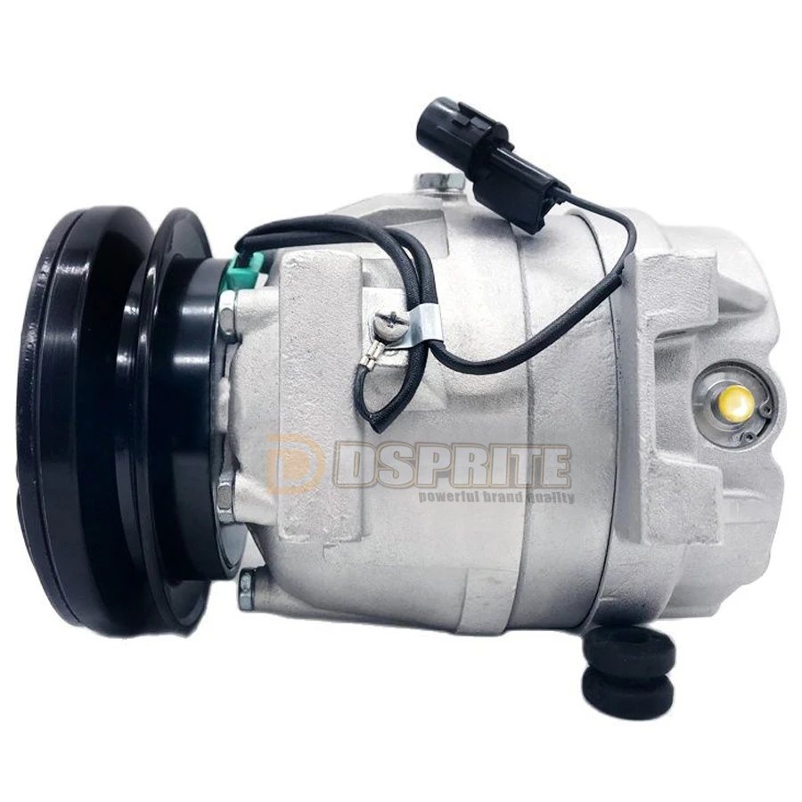 AC Air Conditioning Compressor Cooling Pump 24V For Hyundai Machinery EXCAVATOR 11Q6-90041  loader LC 220 11Q6-90040 A5W00258A