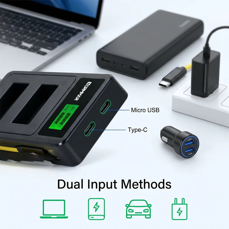 EN-EL20 EN-EL20a Rechargeable Battery Charger for Nikon 1 AW1 J1 J2 J3 S1 V3 Coolpix A P950 P1000