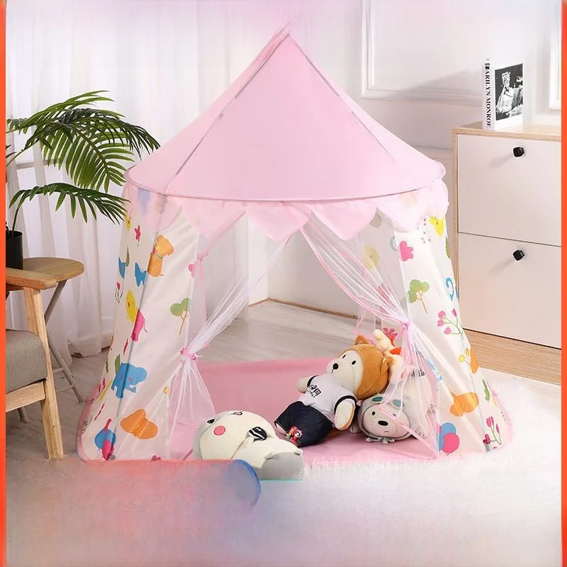 Praktisches tragbares Outdoor-Kinderzelt für Jungen und Mädchen, für drinnen und draußen, Spielzeug, Spielhaus, Kinderspielhaus, Stoffkonstruktion