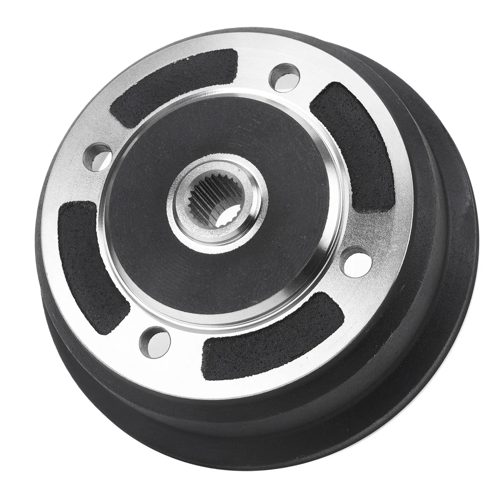 41038‑0034 Front Brake Drum Steel Alloy Wheel Hub Brake Drum for Mule 3000, 3010, 3020, 4000, 4010 - Heavy-Duty Brake Part