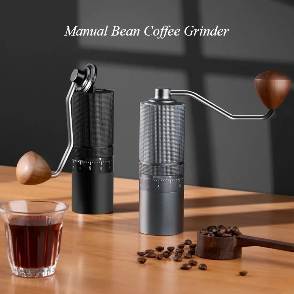 

5/6/7 Core Manual Bean Coffee Grinder Portable Hand Coffee Grinder Adjustable Stainless Steel Outdoor Coffee Grinder Tools