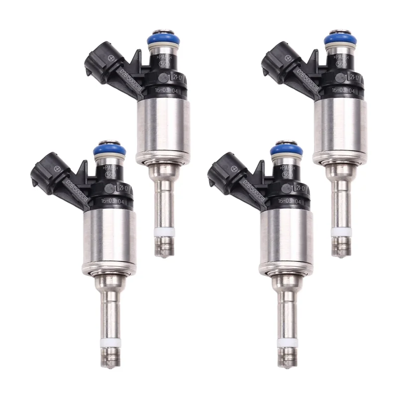 

4PCS 16600-4BB0A Fuel Injectors Nozzles For NISSAN TEANA X-TRAIL Qashqai 2.0L MR20 15-2018 166004BB0A 0261500208