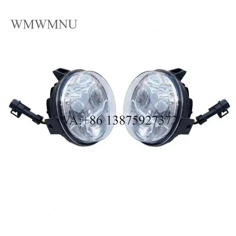 Wmwmnu for YongJin Headlight Front Lamp with High Low Beam for Kawasaki Mule Pro-FXT DXT DX FX 2015-2023