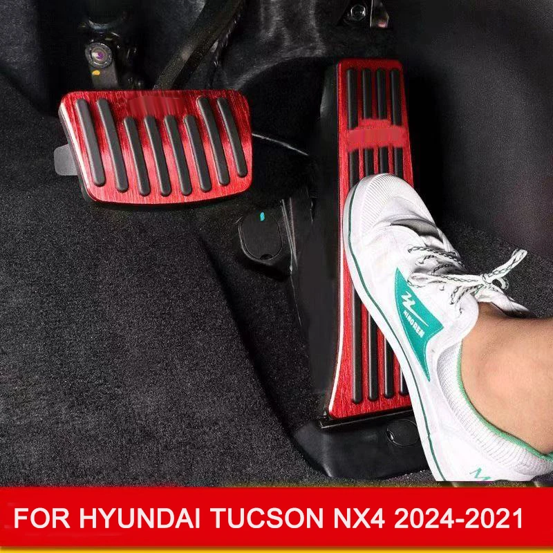 صالح تويوتا يارس كروس 2020 2021 2022 2023 2024 سيارة الغاز الوقود مسرع بدال فرامل غطاء عدم الانزلاق وسادة اكسسوارات السيارات التصميم #1