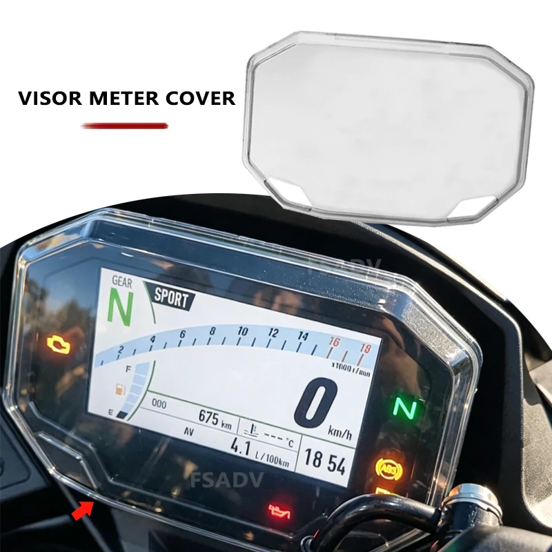 Instrument Hat Sun Visor Meter Cover Guard For Ninja 650 Z1000SX Versys650 ZX25RR 2021-2023 For Kawasaki Ninja650 Z650 Z90