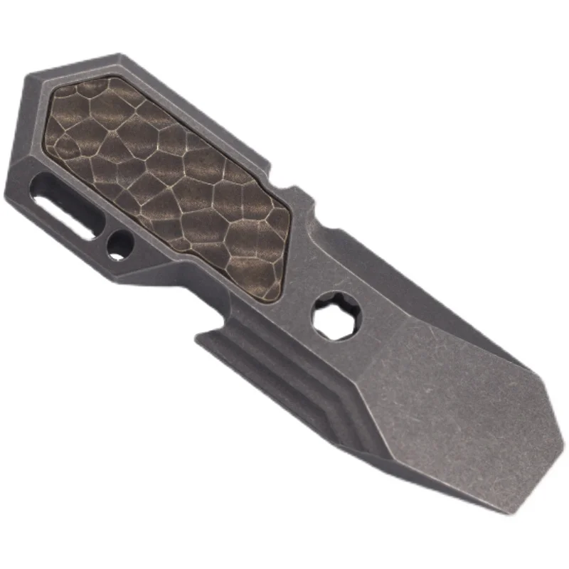 ONE Studio MINI Titanium Alloy Crowbar 2.0 Multifunctional Tool Bottle Opener EDC Toy