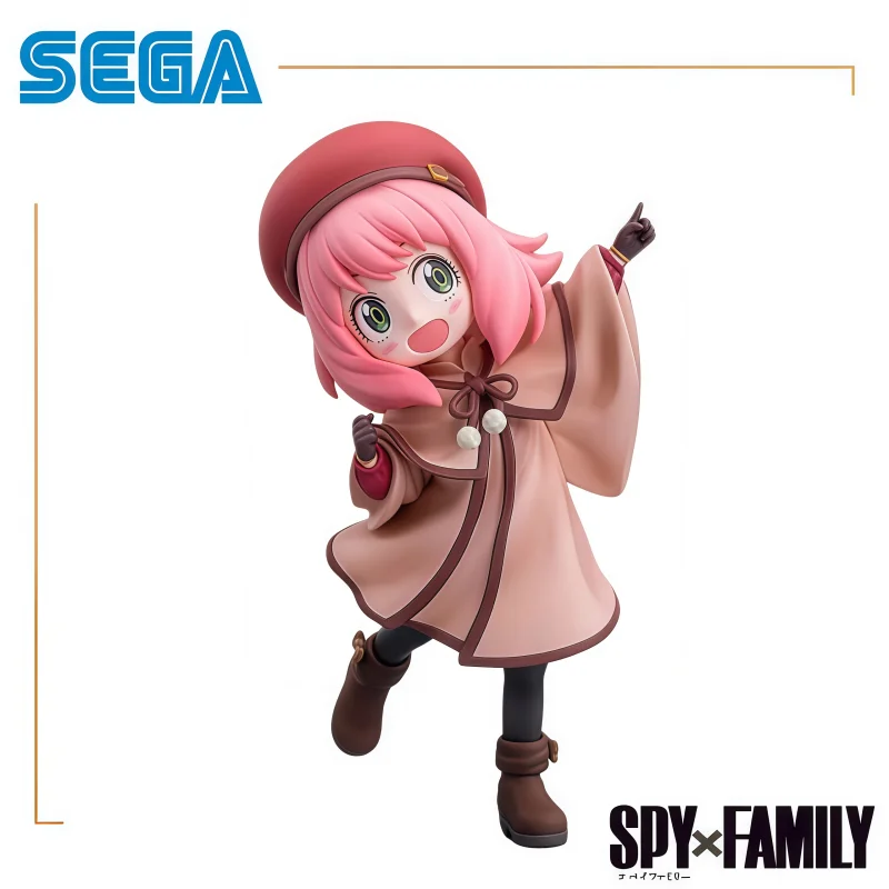 

In Stock 100% Original SEGA Spy Family Anya Forger Action Figure Doll Brand New Boxed Animation Peripherals Garage Toys Model