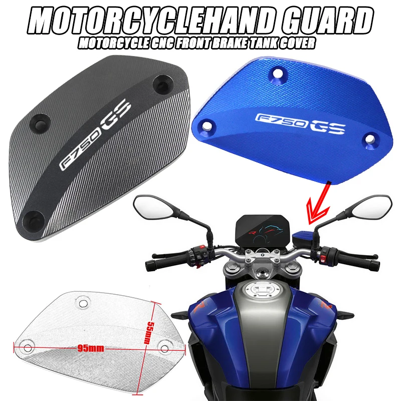 

For BMW F750GS F850GS F750 F850 GS 18-23 Motorcycle CNC Aluminum Front Brake Fluid Reservoir Oil Cup Cap Master Cylinder Cover