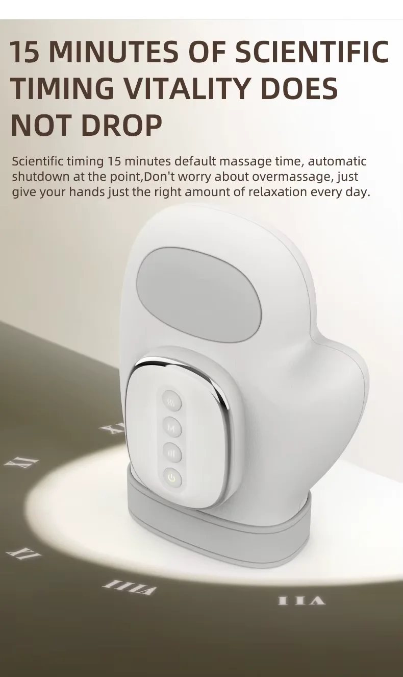 جديد وصول إصبع اليد مدلك الكهربائية باليد معدات التدليك اليد الكهربائية مُدلك بالاهتزاز #5