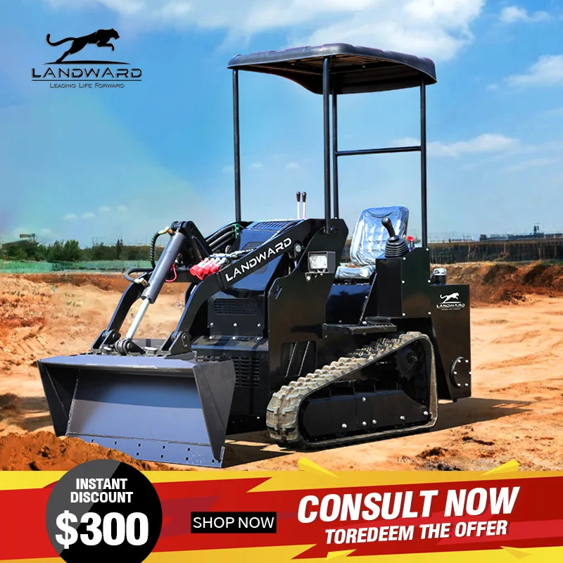 

Новый колесный/гусеничный погрузчик ST490R Мини-погрузчик с бортовым поворотом Погрузчик для езды на 1 тонна Мини-погрузчик с бортовым поворотом Farm CE EPA Track Loader Custom