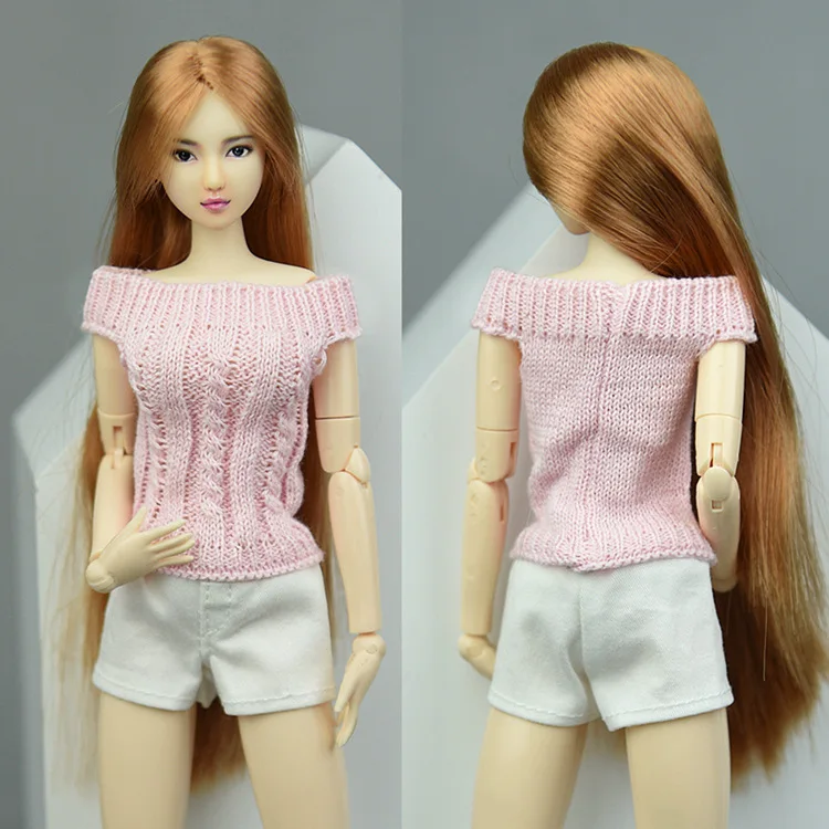 New style Toy doll accessories fashion one-shoulder sweater clothes for your BB FR Xinyi 1/6 scale dolls