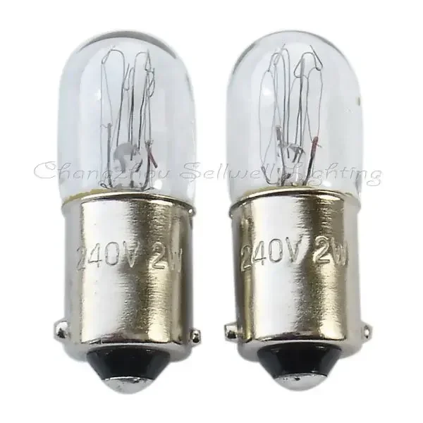 Good!miniature Lamp Light 240v 2w Ba9s T10x28 A127 2026-01-01