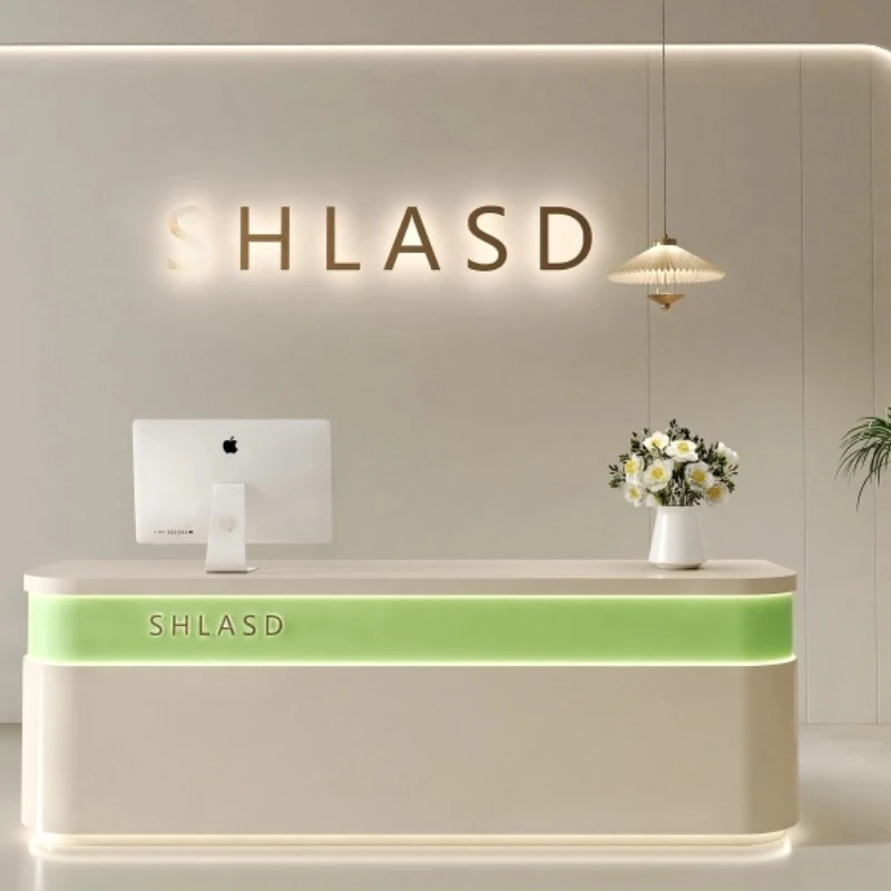 مكاتب الاستقبال مكاتب الخروج الاستقبال الكبار استقبال جودة الخدمة تقف تصميم العملاء Escrivaninha أثاث المكاتب