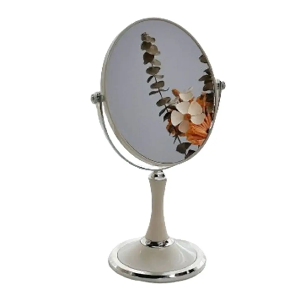 360 Rotating Double-sided Makeup Mirror 3x Magnifying Glass Light Luxury Vanity Mirror High Definition Home Decoration