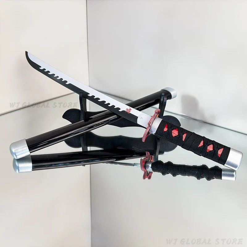 42cm katana demon slayers Plastic Nylon Toys knife weapons Model Cosplay Prop Anime Tanjirou Samurai sword Collection Boy Gifts
