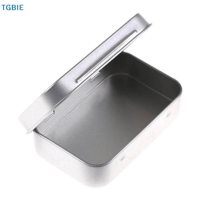 [TL][TL]95*60*20mm Metal Tin Flip Storage Box Case Organizer For Coin Candy KeysMetal Tin Flip Storage Box Case Organizer