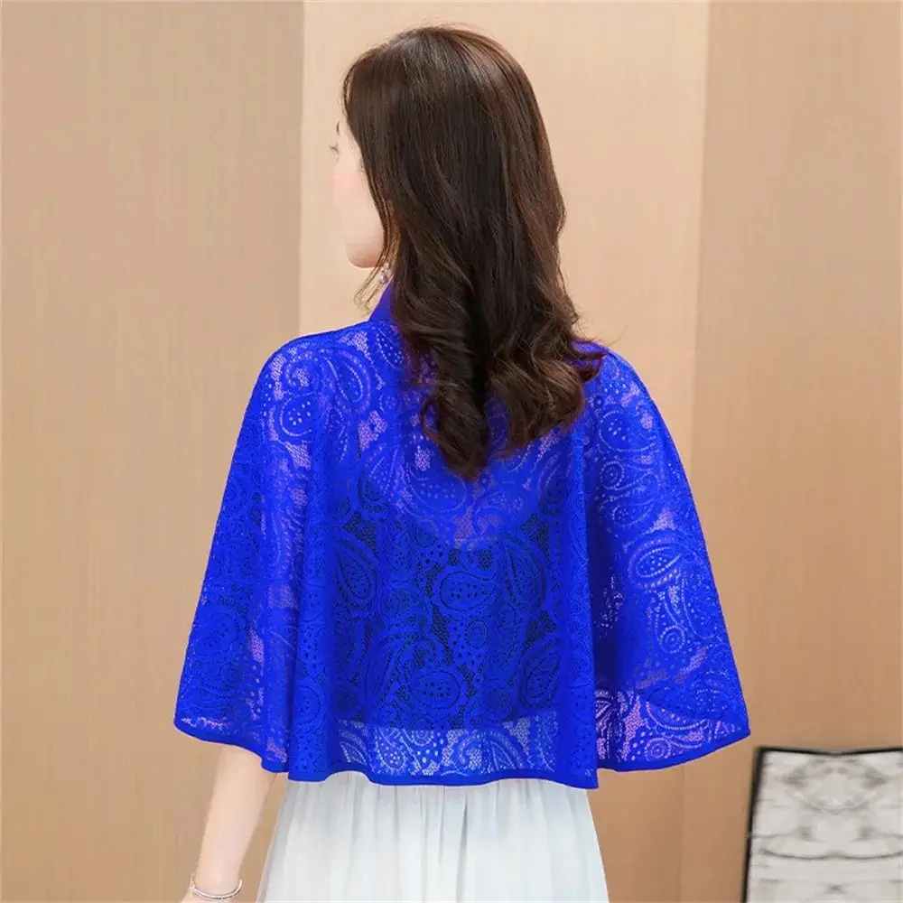Exquisite Retro Flapper Shawl Boho Chic DIY Lace Shawl Poncho Hollow Out Multicolor Hollow Out Vest Evening Gown Accessories