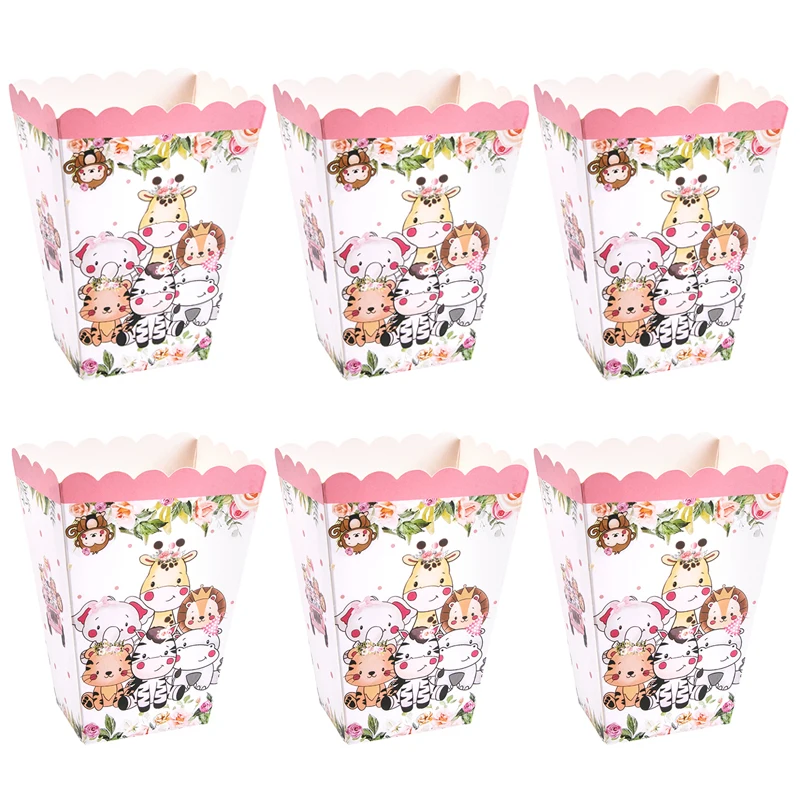 6/12Pcs Jungle Anim…