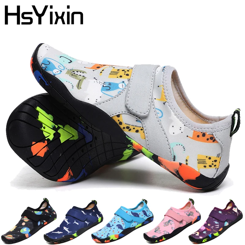 أحذية رياضية مائية نسائية أحذية مائية للأطفال سريعة الجفاف وجوارب قابلة للتنفس أحذية المشي في الهواء الطلق أحذية الشاطئ أحذية أكوا