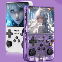WDYQJE Open Source R36S Retro Handheld Game Console Linux 3.5 Inch IPS Screen Portable Pocket Video Player 64GB Game Boy Gift
