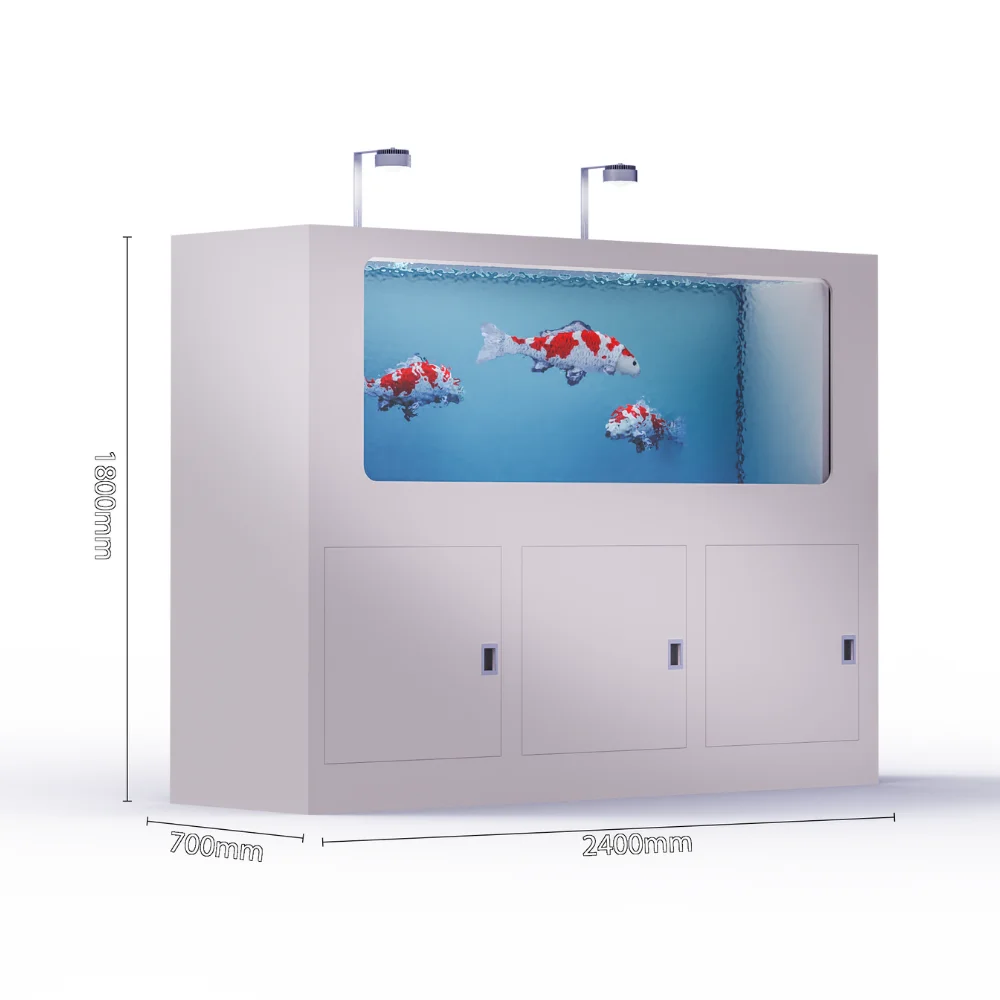 DAYU Integrated Office Aquarium Koi Tank Filtration Oxygenation Sterilization System Eco-Friendly Aquatic Environment Indoor
