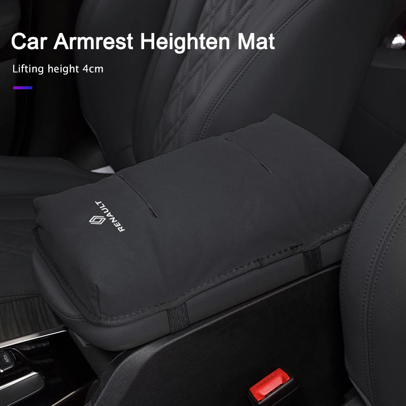 

Коврик-накладка из замши на центральную консоль автомобиля для Renault RS Clio Megane 2 3 4 Captur Trafic Twingo Scenic 2 Kadjar