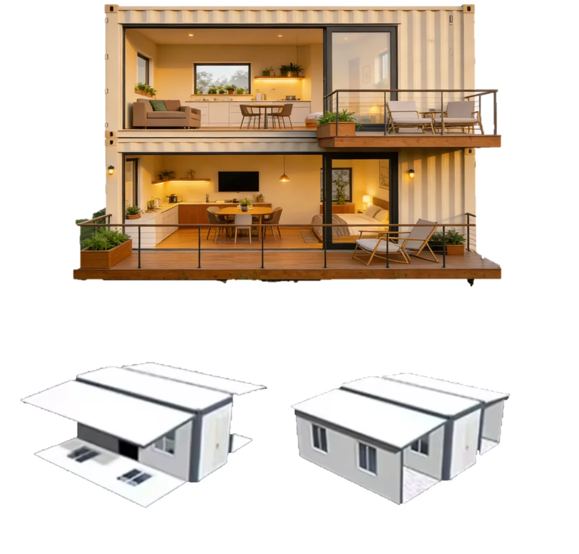 Cost-Effective Fast Assembly Perfect for Guard post and home Durable Eco-Friendly Container prefabricated house