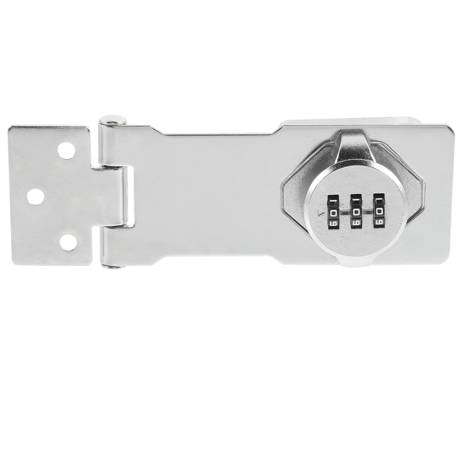 

Mechanical Password Rotary Hasp Security Latch Metal Garage Durable Keyless Door Latch Lock For Barn Bathroom Garden Garage