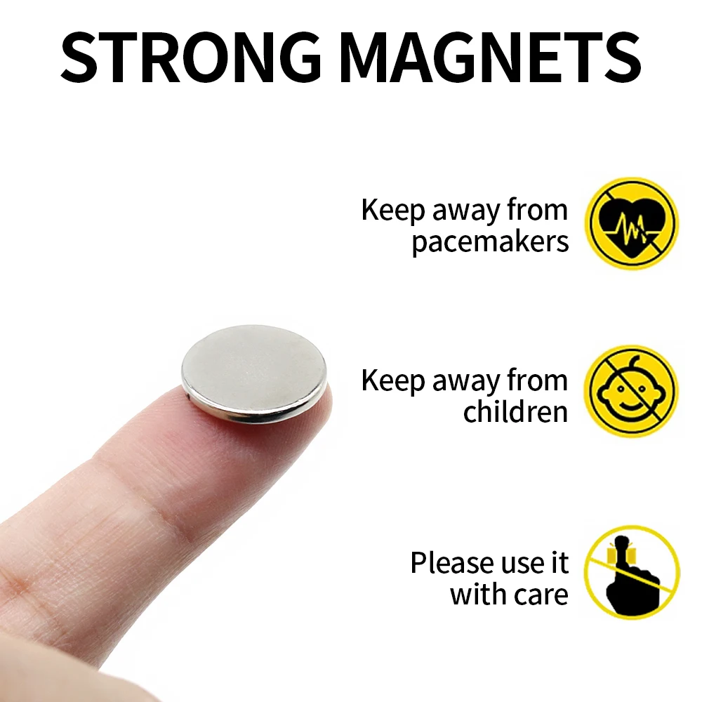 15x2mm Round Super Strong Neodymium Magnet N35 Powerful Magnetic NdfeB Permanent Refrigerator Magnet imanes DIY