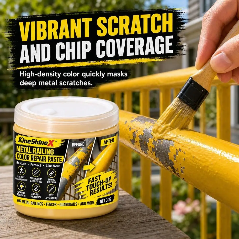 Metallic Paint Railing Iron Doors and Windows Anticorrosion Refurbishment Antirust Quick-drying Paint