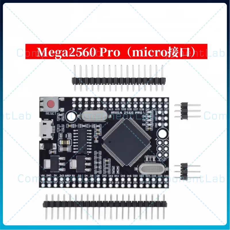 Mega2560 Pro ATmega2560-16AU USB CH340G Smart Electronics Development Board