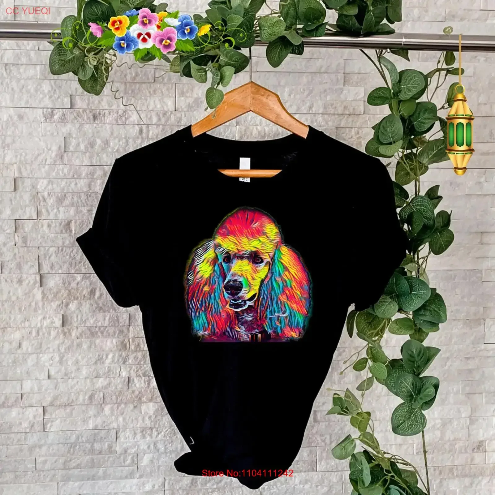 Standard poodle t shirt multicolour design lovers gift vintage Washed Soft streetwear Stylish Stretched Comfortable Versatile