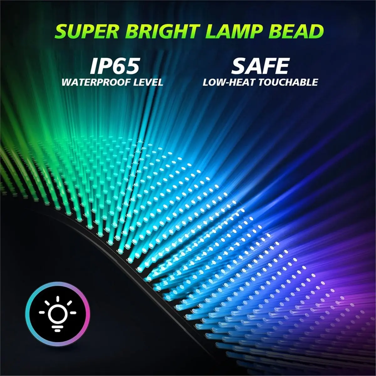 Happy New-  Scrolling Advertising LED Signs, 13.7 X 3.93 Inch Bluetooth APP Control Programmable LED Sign for Car Home