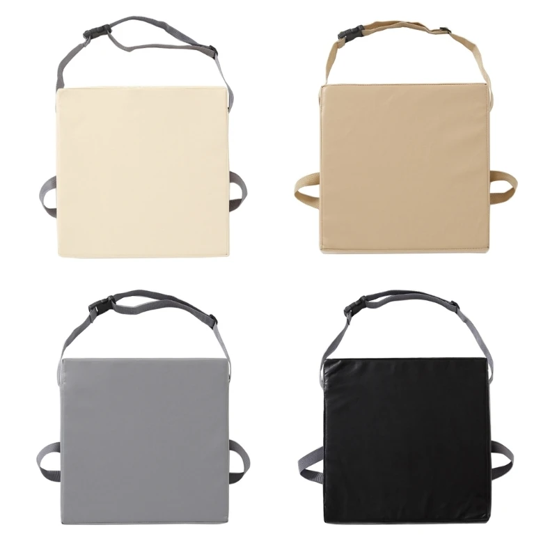 Highchair Cushion Pad Waterproof PU Adjustable Safety Belt Chair Pad for Dining