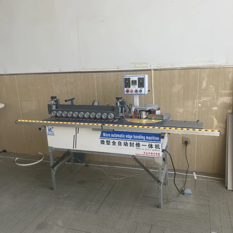 Multifunction  woodworking edge banding auto edge banner /manual curved and straight edge banding machine