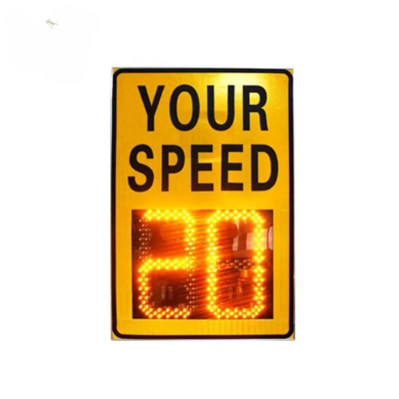 2 Digit Outdoor LED Traffic Radar Speed Sign