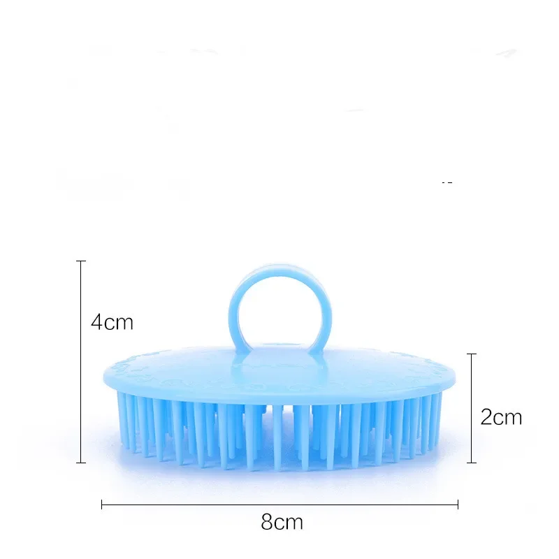 1Pcs Plastic Shampoo Head Scalp Hair Massager   Comb Bath  Brush  SPA Shower