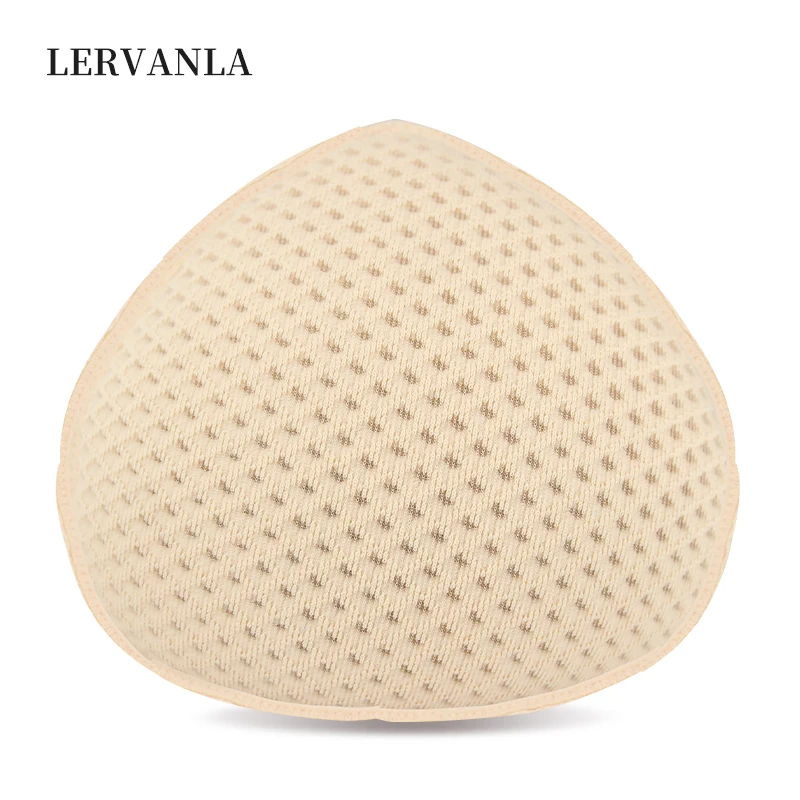 

LERVANLA CZ Breast Bra Postoperative Fake Breast Female Fake Breast Non-silicone Fake Chest Safe Breathable Grass Seed Breast