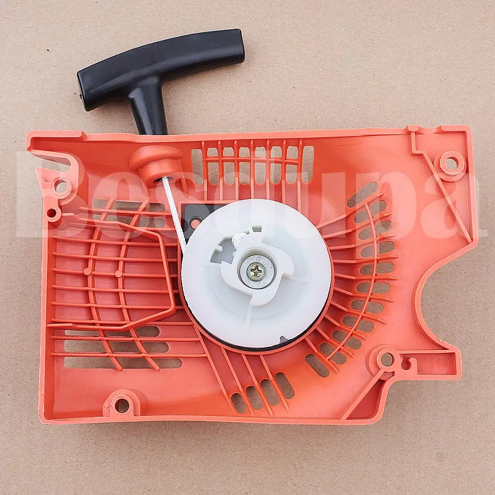Single Pull Recoil Starter Assembly For Chinese Chainsaw 4500 5200 5800 4900 45cc 52cc 58cc Chainsaw Replacement Parts