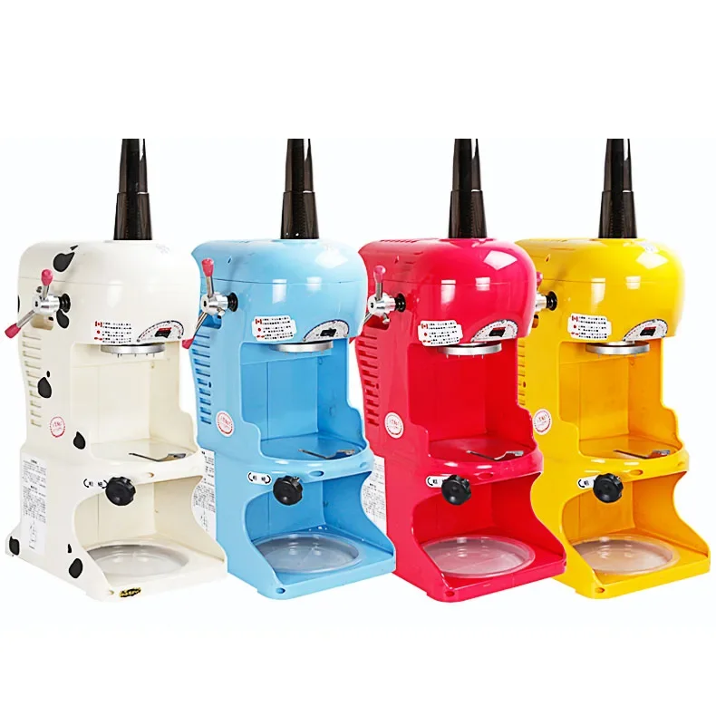 Electric Colorful Snow Cone Maker Commercial Ice cream Shaver Ice cream Shaving Machine Ice cream Crusher