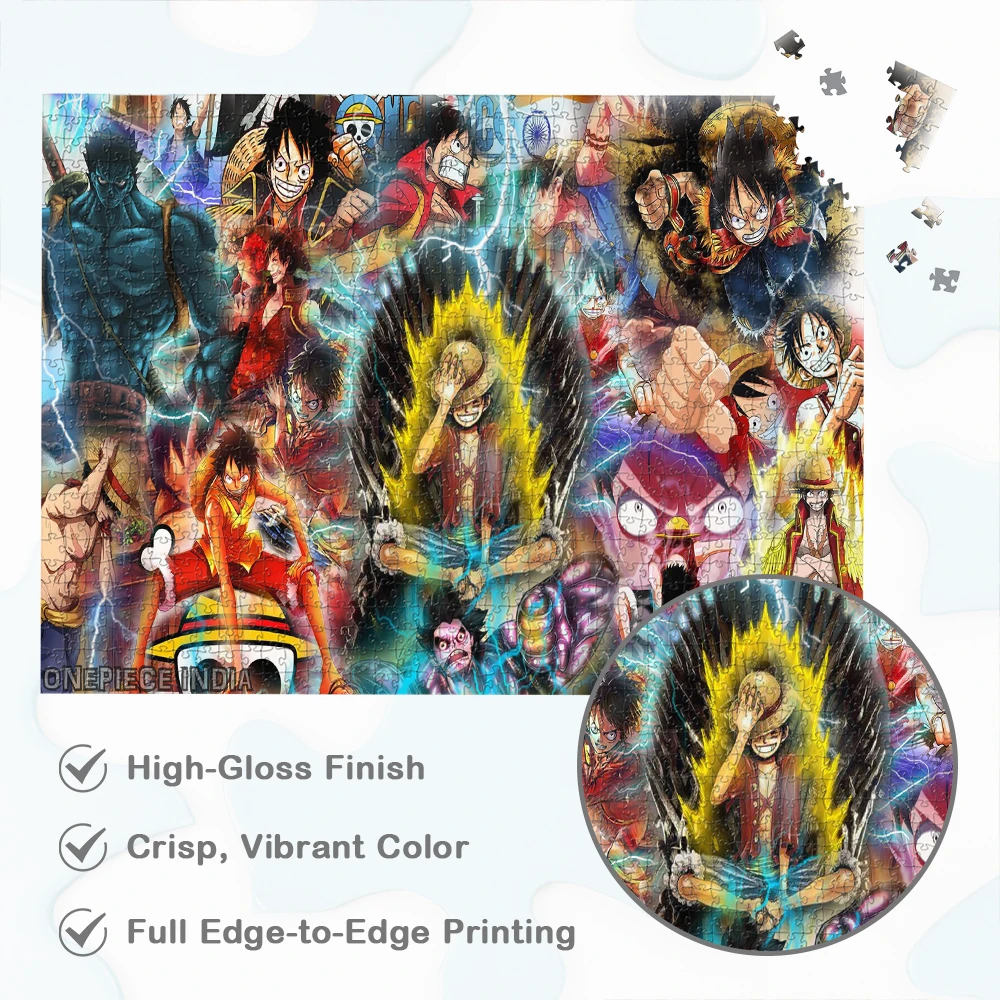 Puzzle con personaggi completi di un pezzo per adulti Fantastico anime Design unico Fai da te Grande gioco di puzzle Giocattoli Regali per bambini Adulti