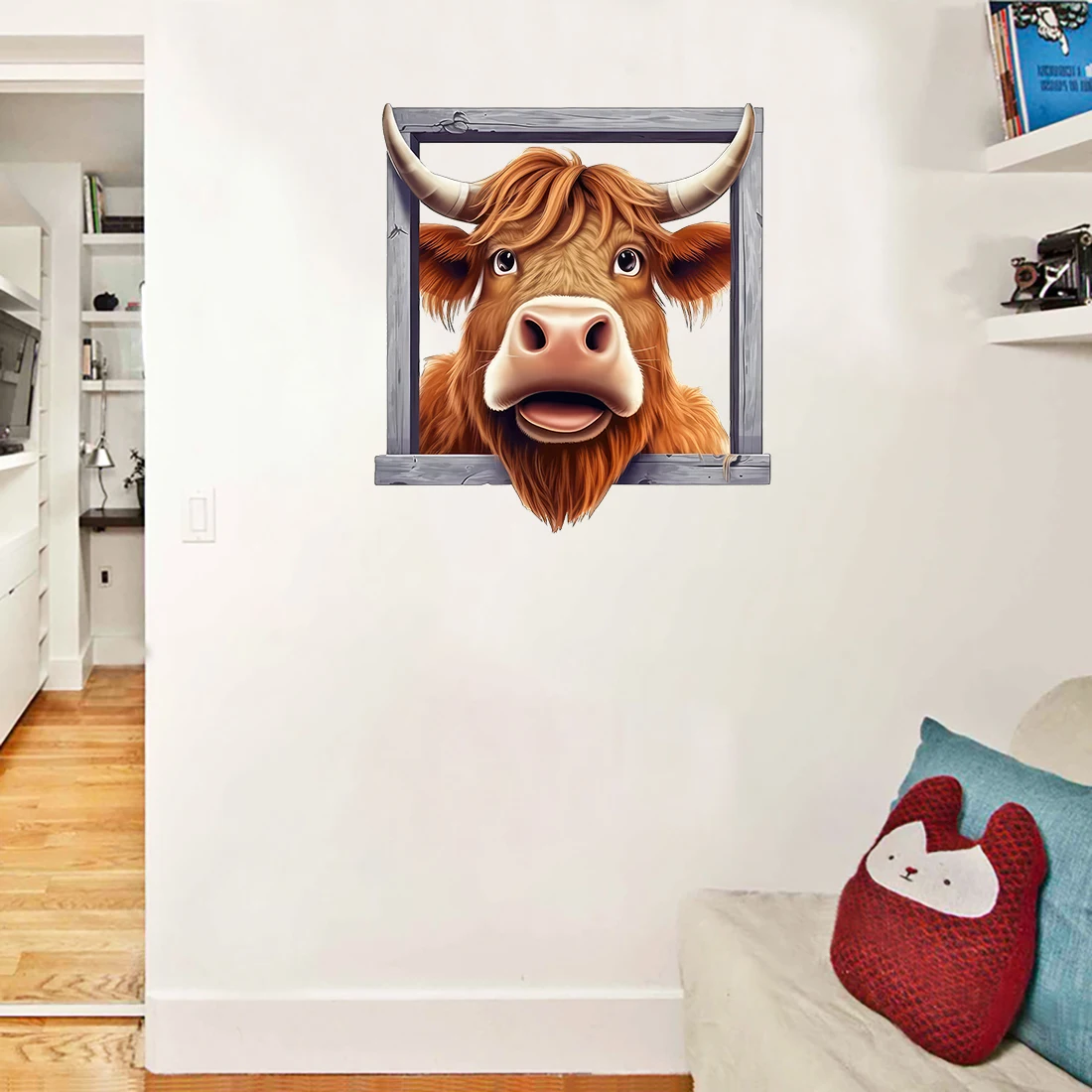 Three Ratels Q9 Funny cartoon null  Home decoration wall stickers  waterproof car decals
