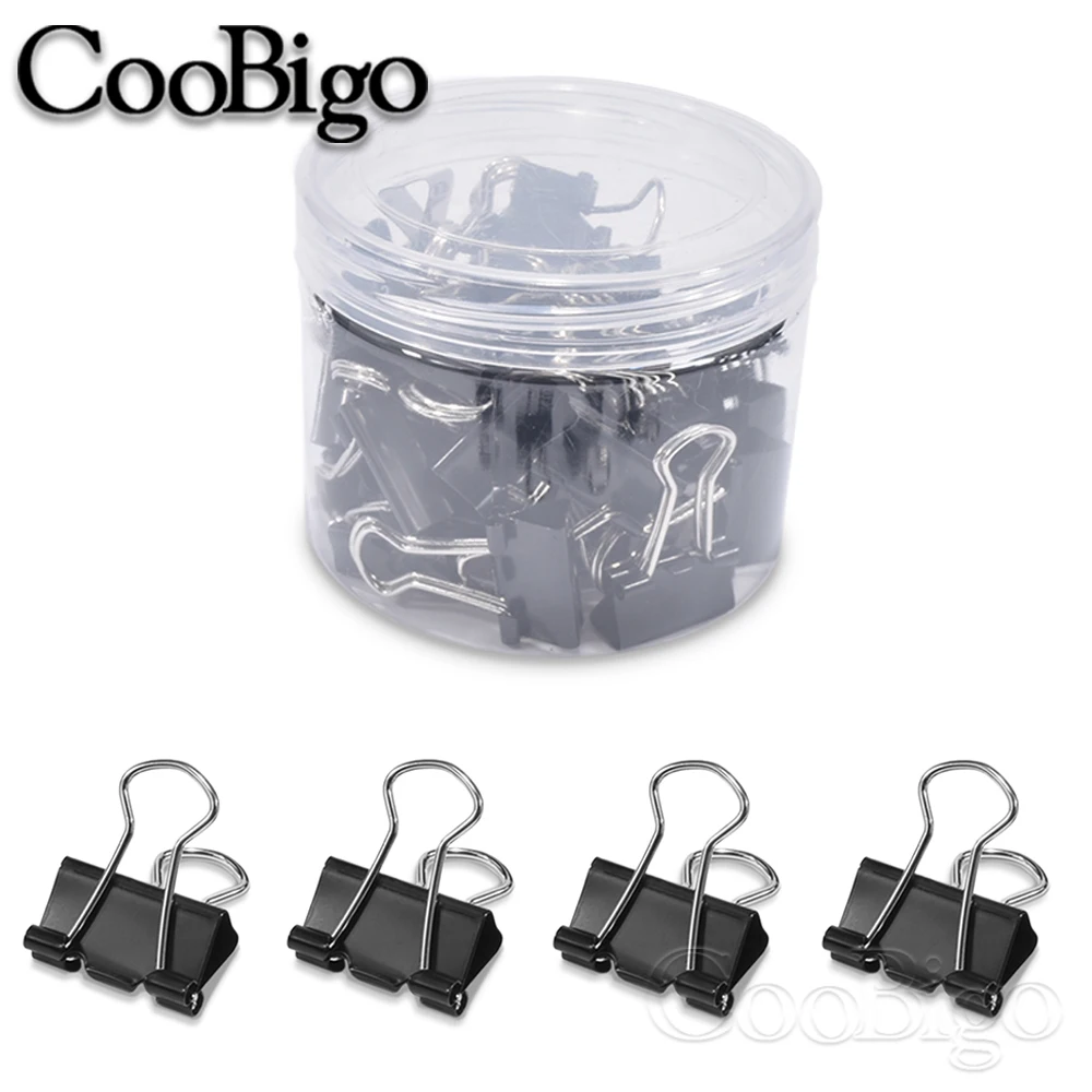 

Скрепки для бумаг, металлические зажимы для папок с складной спинкой, зажимы для бумаг, документы, офисные школьные канцелярские принадлежности, 15, 19, 32, 51 мм