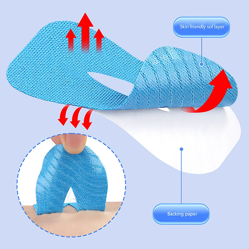10/30Pcs O-shaped Anti-Snoring Stickers Adult Children Preventing Mouth Breathing At Night Mouth Correction Sticker Tape