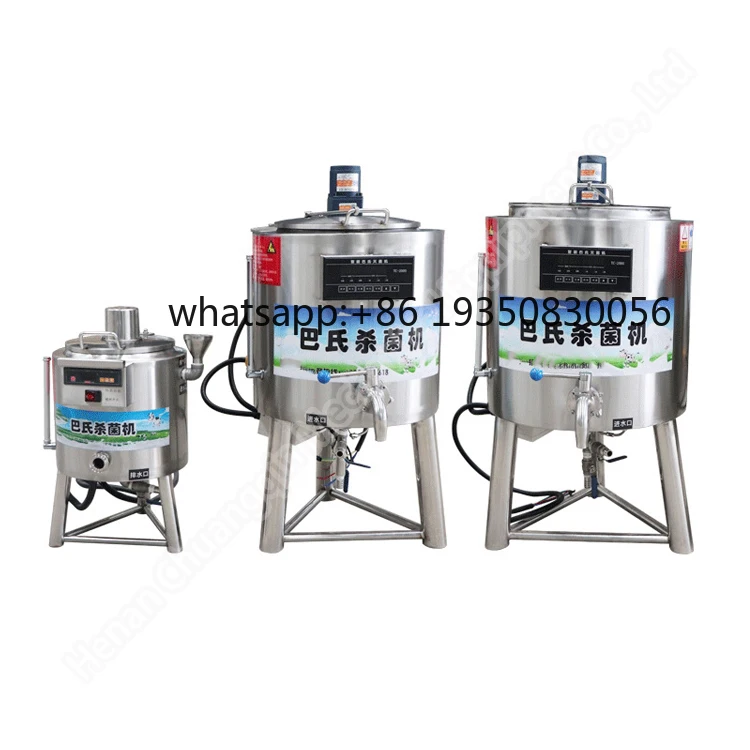 2026-30L 50L 100L Milk Yogurt Pasteurizer Pasteurizer for Milk Juice Milk Pasteurization Machine