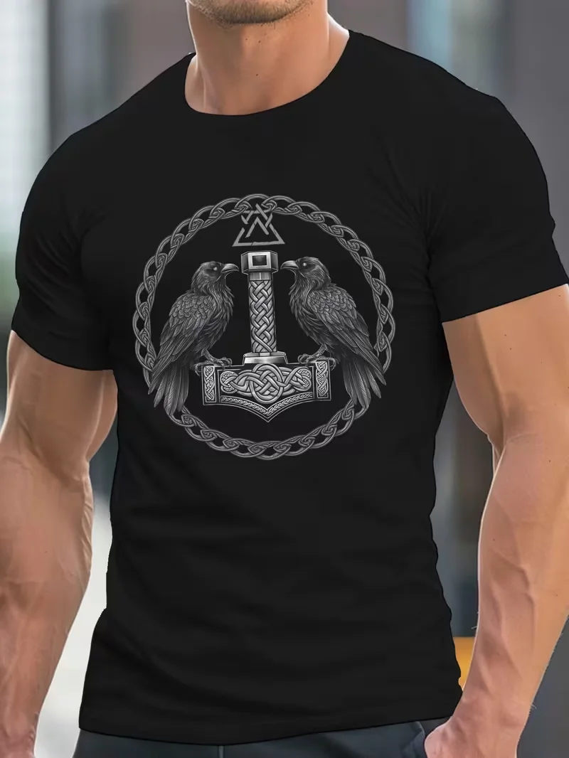 

Men's 3D Printed T-Shirt Streetwear Men and Women Short Sleeved, Retro Hip Hop Trend Oversized T-Shirt Summer Loose Streetwear